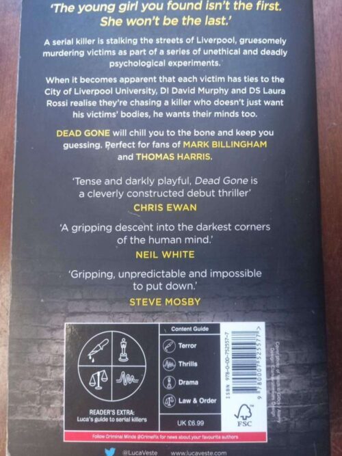 Dead Gone — Luca Veste secondhand book