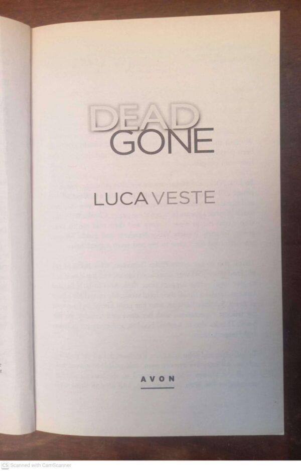 Dead Gone — Luca Veste secondhand book