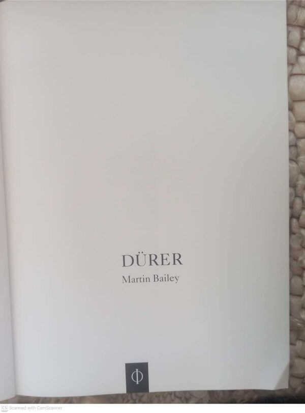 Dürer4 Dürer — Martin Bailey secondhand book