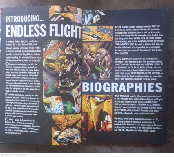 Hawkman: Endless Flight (DC Comics Graphic Novel Collection, Vol. 79) secondhand book
