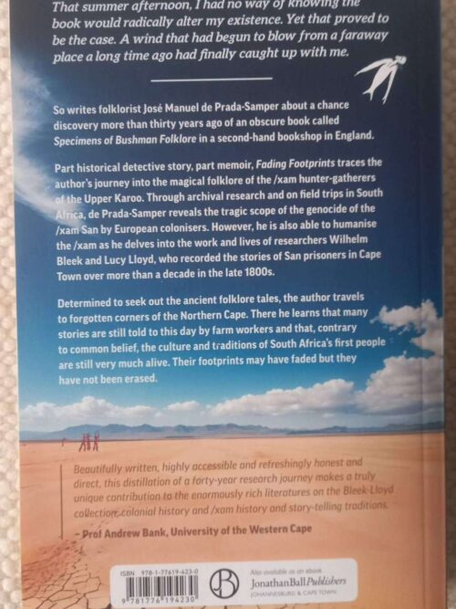 Fading Footprints — Jose Manuel De Prada-Samper secondhand book