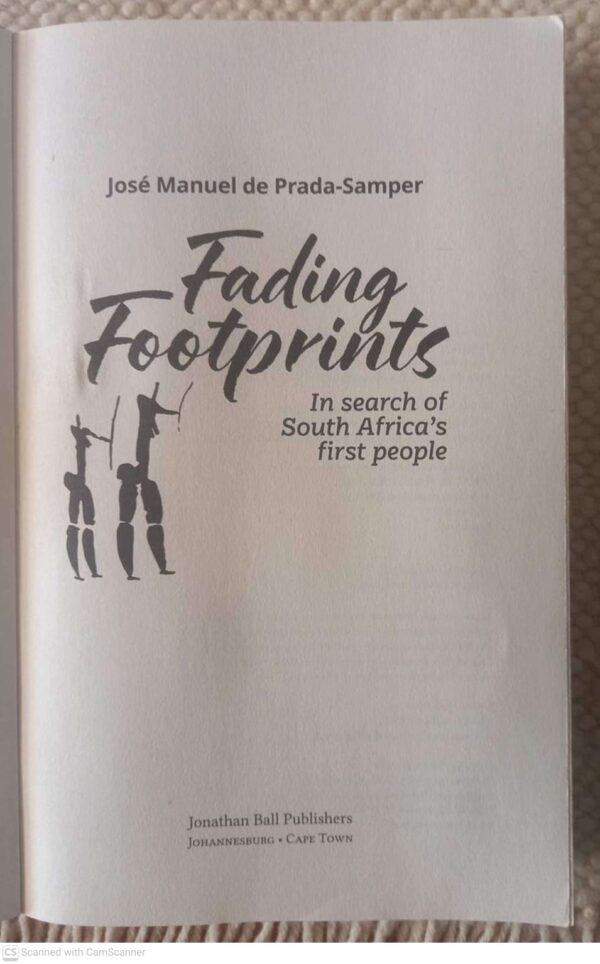 Fading Footprints — Jose Manuel De Prada-Samper secondhand book