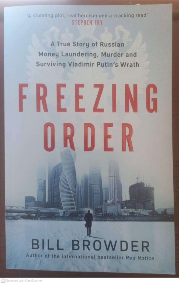 Freezing Order – Bill Browder secondhand book