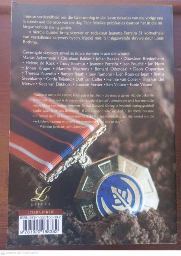 Grensoorlogstories — Jeanette Ferreira secondhand book