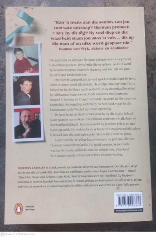 Hoerkind2 Hoerkind: Die Memoires Van ‘n Randeier — Herman Lategan secondhand book