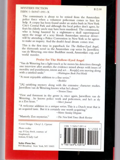 The Hollow-Eyed Angel – Janwillem Van De Wetering secondhand book