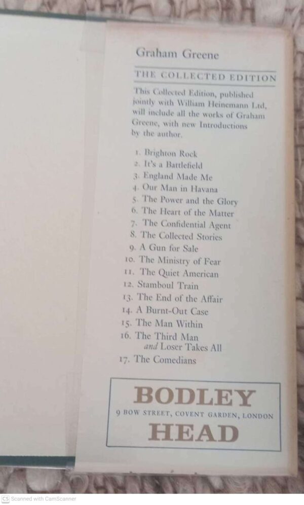 The Human Factor — Graham Greene secondhand book