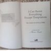 I can resist everything4 I Can Resist Everything Except Temptation: The Wicked Wit Of Oscar Wilde – Maria Leach secondhand book