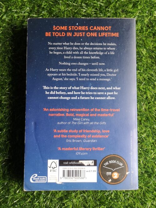 The First Fifteen Lives Of Harry August – Claire North secondhand book
