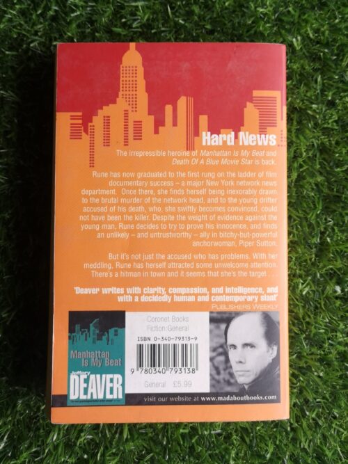 Hard News – Jeffery Deaver secondhand book