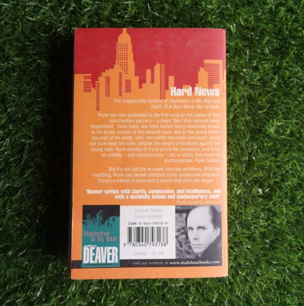 Hard News – Jeffery Deaver secondhand book