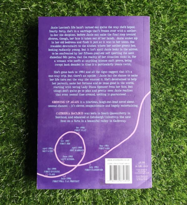 Growing Up Again – Catriona McCloud secondhand book