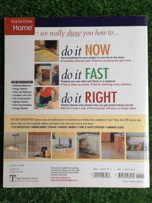 Kitchen Makeover – Taunton Home secondhand book