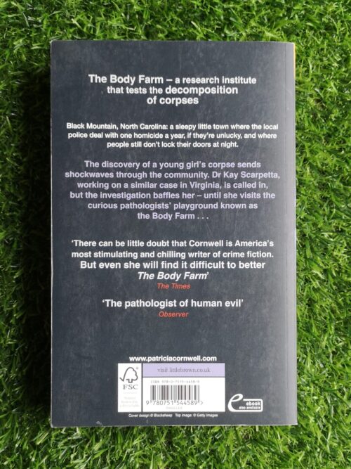 The Body Farm – Patricia Cornwell secondhand book
