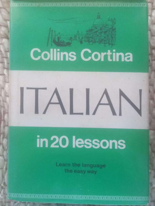 Collins Cortina: Italian In 20 Lessons — Michael Cagno secondhand book