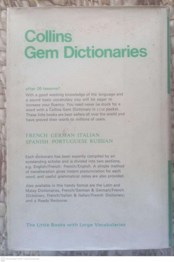 Italian In 20 Lessons2 Collins Cortina: Italian In 20 Lessons — Michael Cagno secondhand book