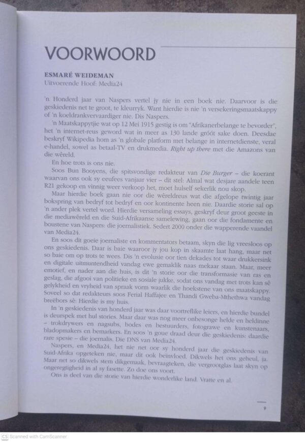 ‘n Konstante Revolusie: Naspers, Media24 En Oorgange — Lizette Rabe secondhand book