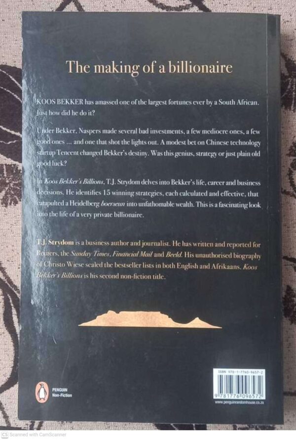 Koos Bekker2 Koos Bekker’s Billions — T. J. Strydom secondhand book