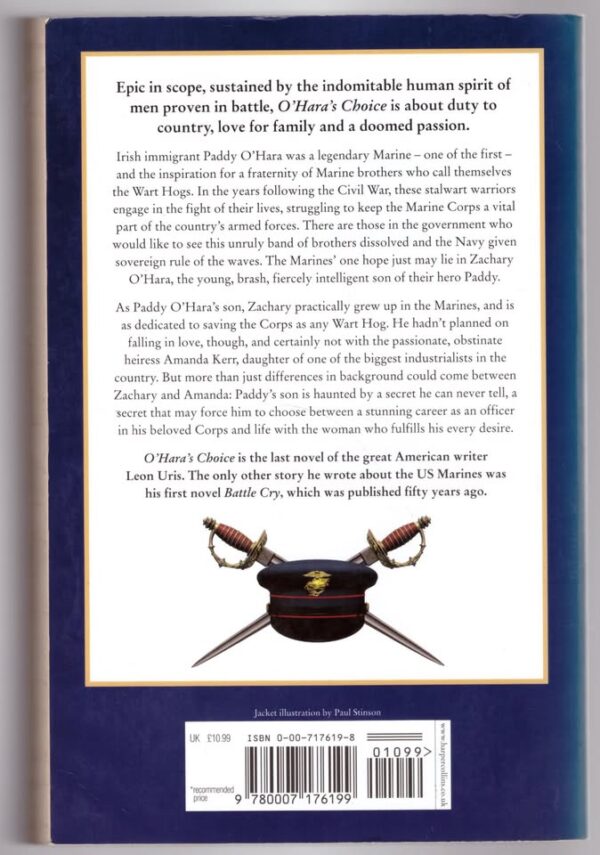 Leon Uris2 O’Hara’s Choice – Leon Uris secondhand book