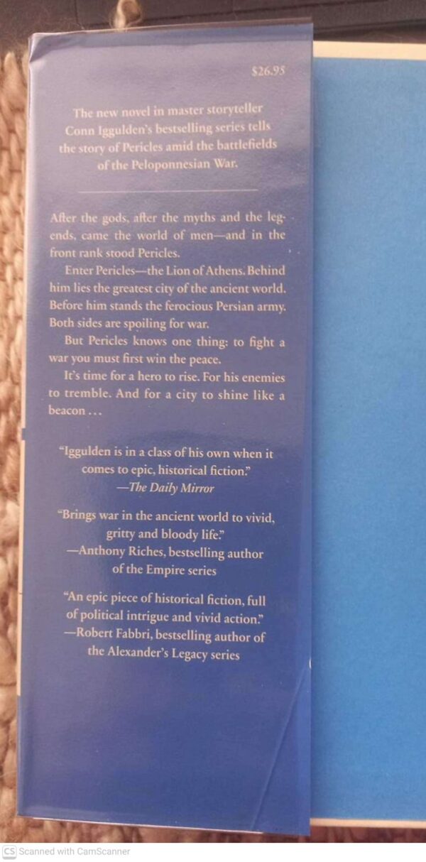 Lion3 The Lion: A Novel Of Ancient Athens — Conn Iggulden secondhand book