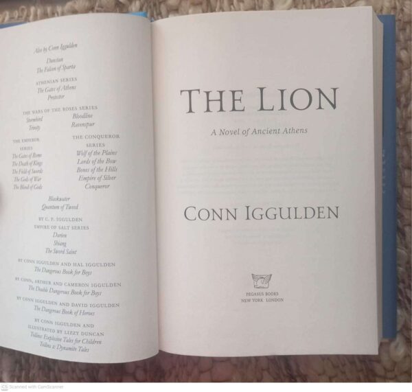 Lion5 The Lion: A Novel Of Ancient Athens — Conn Iggulden secondhand book