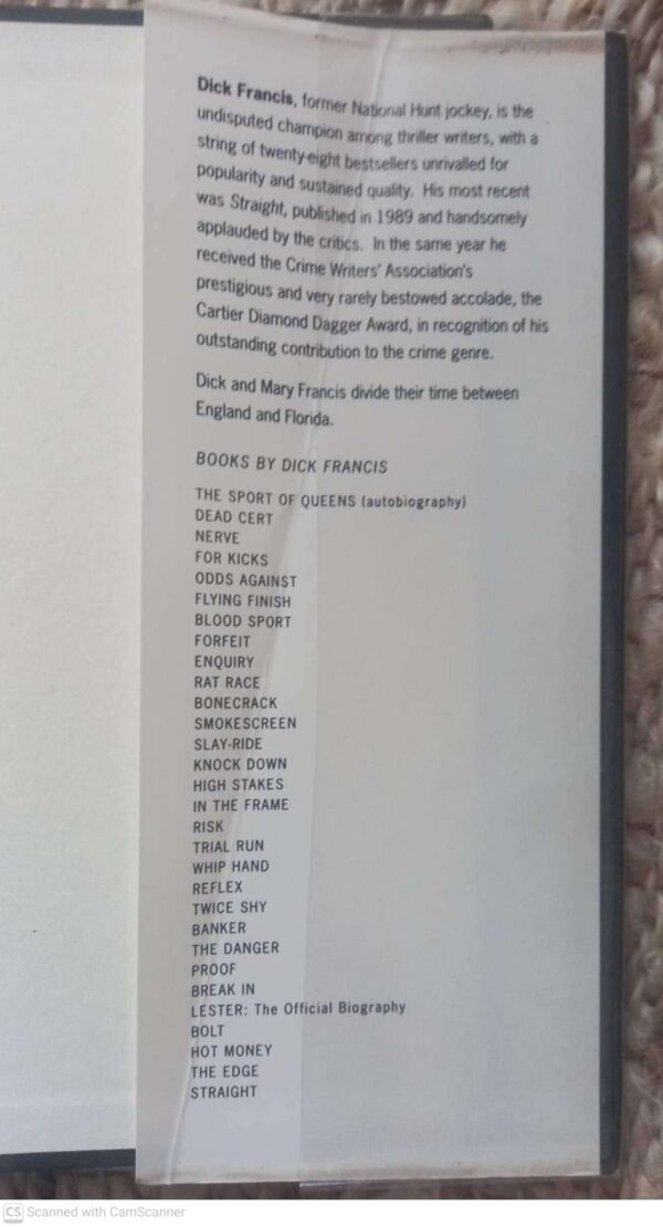 Longshot — Dick Francis secondhand book