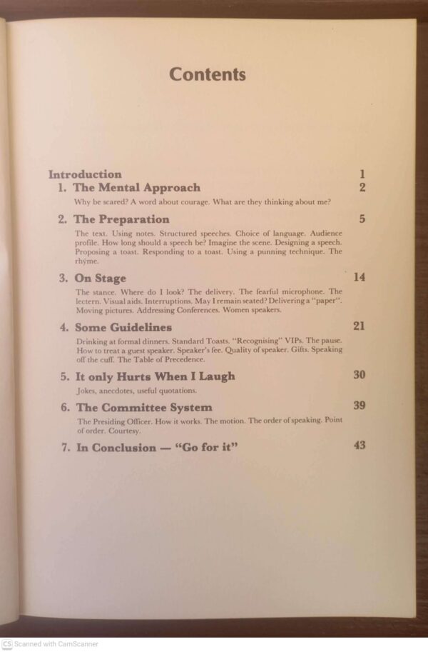 Master Of Ceremonies: A Simple Guide To Public Speaking – Francois Marais secondhand book