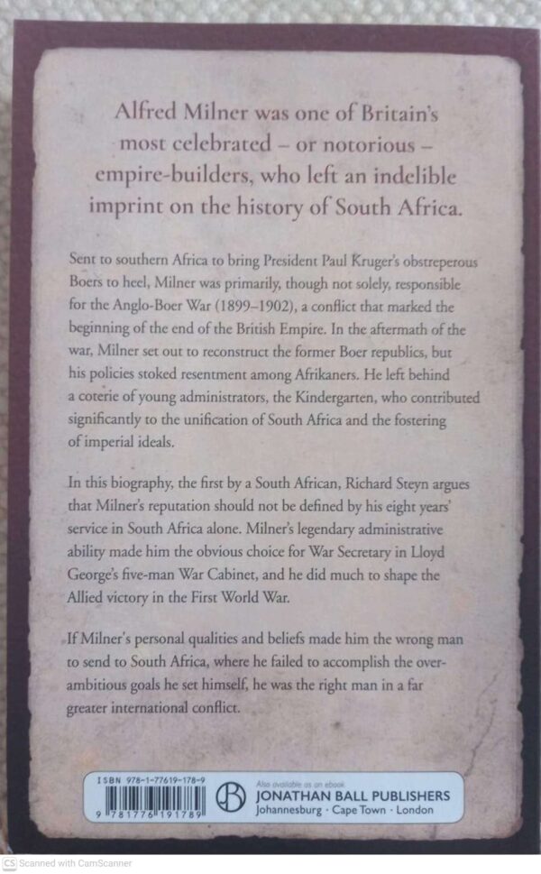 Milner: Last Of The Empire Builders — Richard Steyn secondhand book