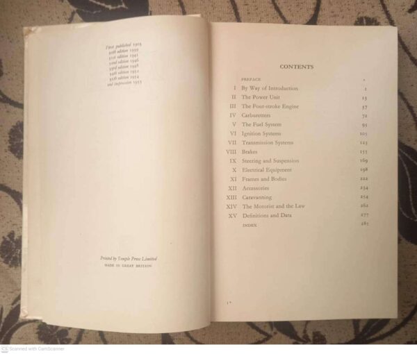 Motor Manual5 The Motor Manual – 35th Edition secondhand book