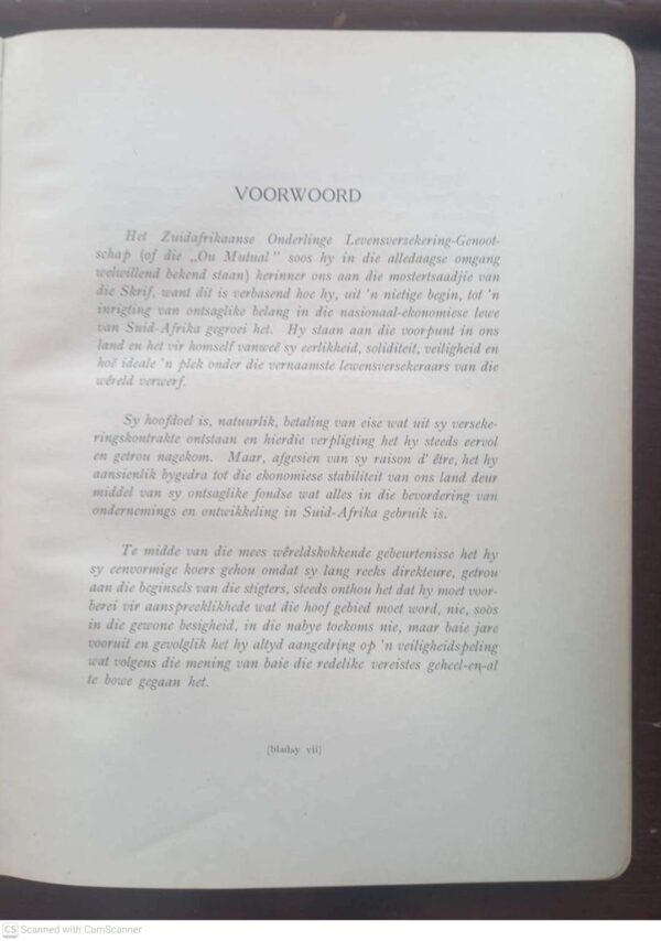 Ons Eeufees — R. Van Selm secondhand book