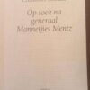 Op Soek Na Generaal Mannetjies Mentz — Christoffel Coetzee secondhand book