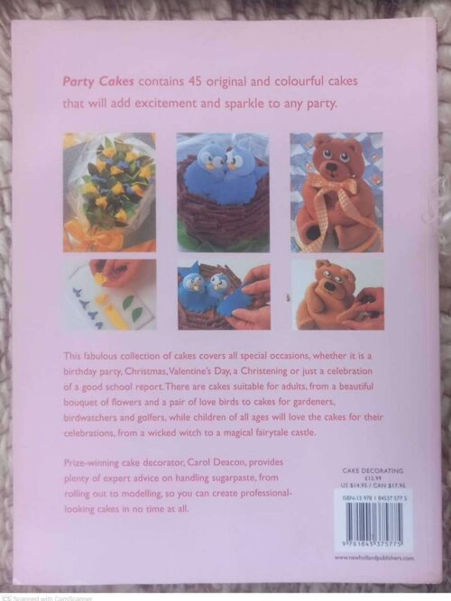 Party Cakes — Carol Deacon secondhand book