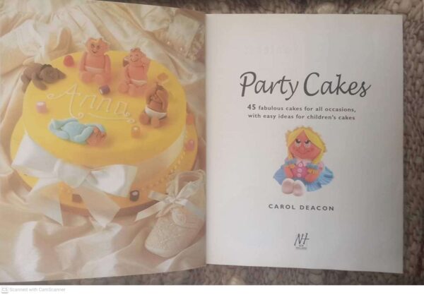 Party Cakes3 Party Cakes — Carol Deacon secondhand book