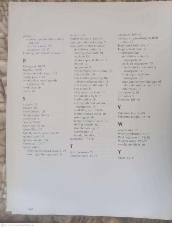 Party Cakes6 Party Cakes — Carol Deacon secondhand book