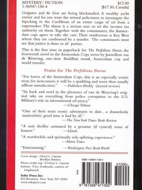 The Perfidious Parrot – Janwillem Van De Wetering secondhand book