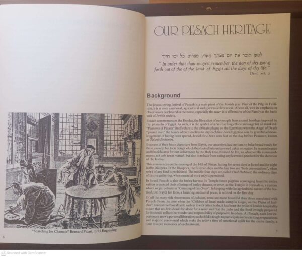 Pesach5 Pesach: Passover Recipe And Guide Book – Herzlia High School Pretoria Project secondhand book