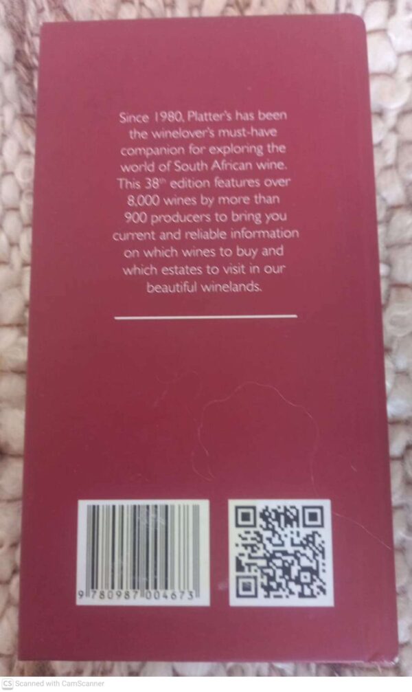 Platter’s South African Wine Guide 2018 — John Platter secondhand book