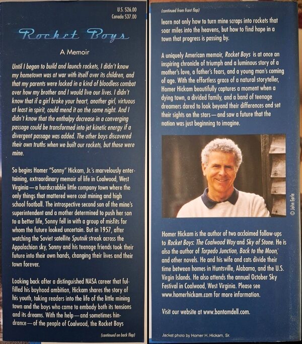 Rocket Boys – Homer H. Hickham Jr. secondhand book