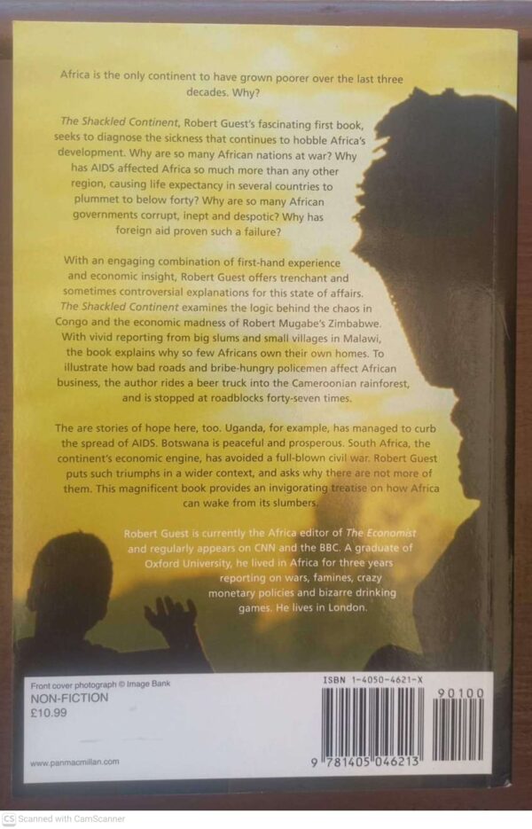 Shackled Continent2 The Shackled Continent – Robert Guest secondhand book