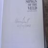 Songs Of The Veld 5 Songs Of The Veld And Other Poems *GETEKEN* secondhand book