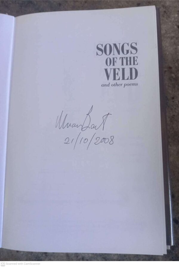 Songs Of The Veld 5 Songs Of The Veld And Other Poems *GETEKEN* secondhand book