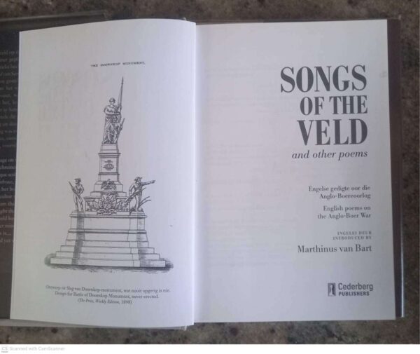 Songs Of The Veld 6 Songs Of The Veld And Other Poems *GETEKEN* secondhand book