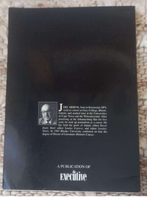 South Africa In World War II: 50 Years — Joel Mervis secondhand book