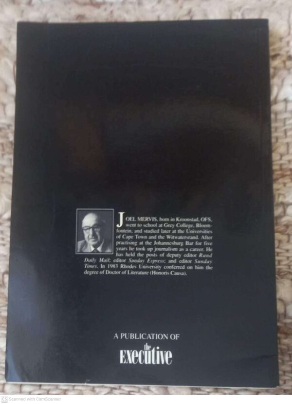 South Africa In World War II: 50 Years — Joel Mervis secondhand book