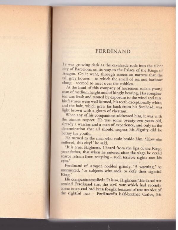 Spain For The Sovereigns — Jean Plaidy secondhand book