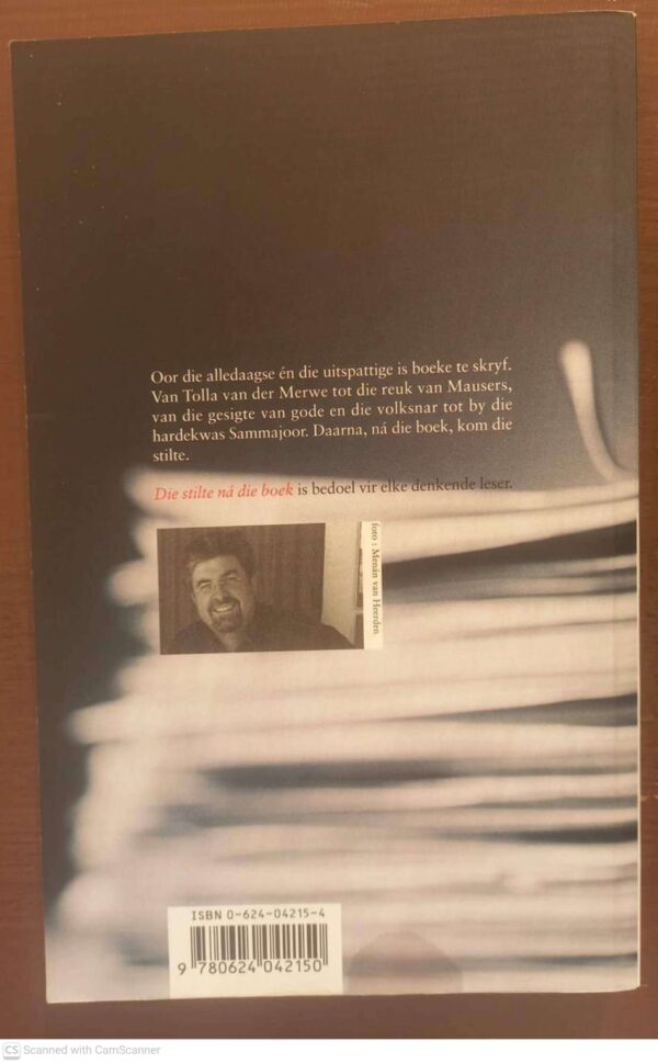 Die Stilte Ná Die Boek: Kitsessays — Etienne Van Heerden secondhand book