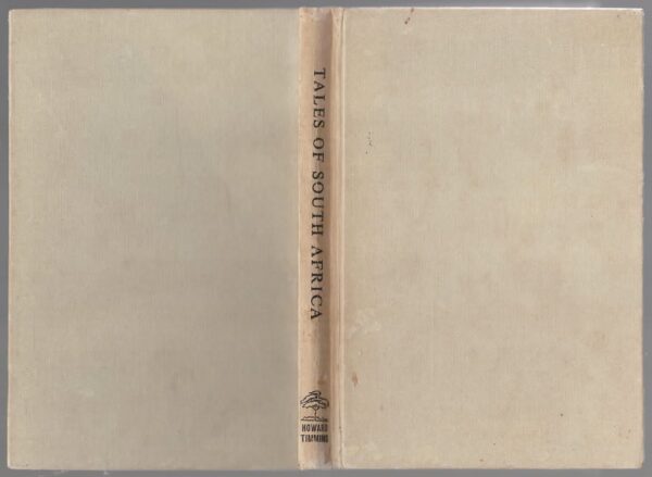 Tales Of South Africa: An Anthology Of South African Short Stories — C. Murray Booysen [Compiler] secondhand book