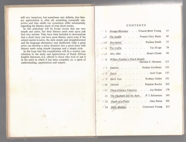 Tales Of South Africa: An Anthology Of South African Short Stories — C. Murray Booysen [Compiler] secondhand book