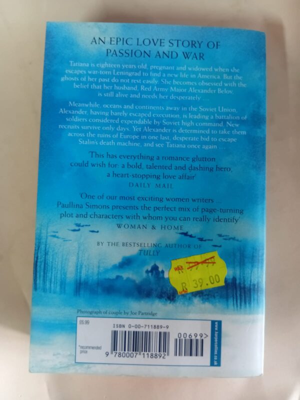 Tatiana And Aleander – Paullina Simons secondhand book