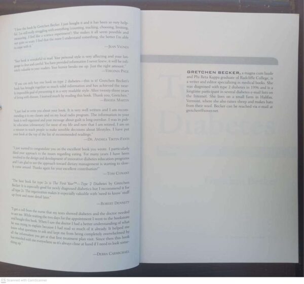 The First Year: Type 2 Diabetes – Gretchen Becker secondhand book